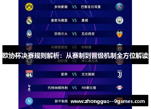 欧协杯决赛规则解析:从赛制到晋级机制全方位解读 欧协杯决赛规则解析:从赛制到晋级机制全方位解读